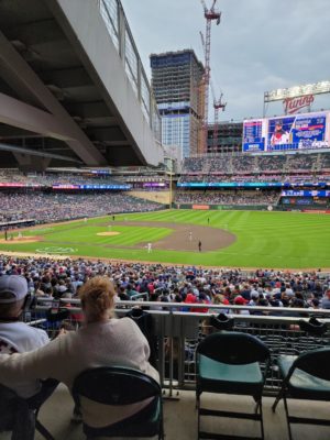 The Minnesota Twins take on the Chicago Cubs at Target Field.